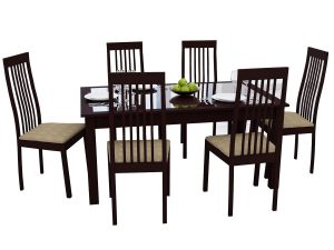 Zuari 6 deals seater dining table